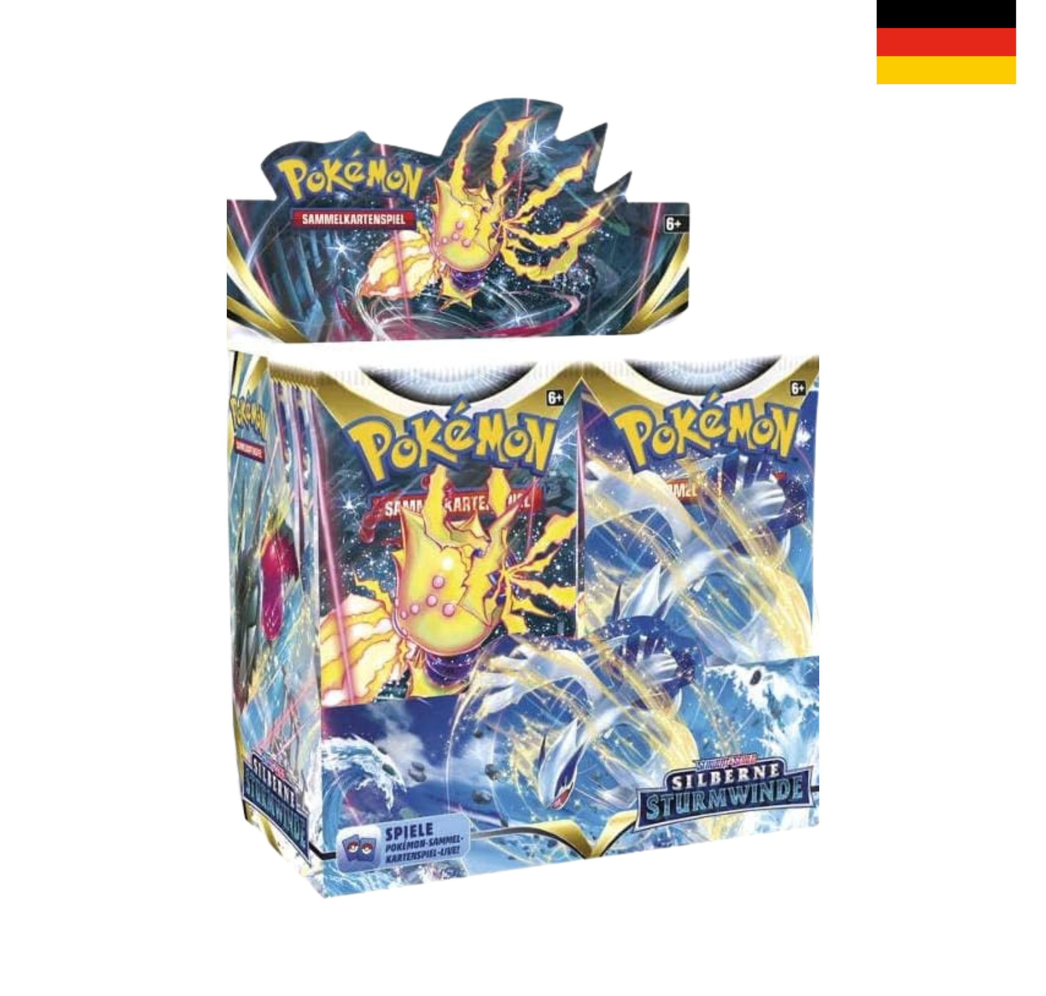 Pokémon Schwert & Schild Silberne Sturmwinde Display - DE 