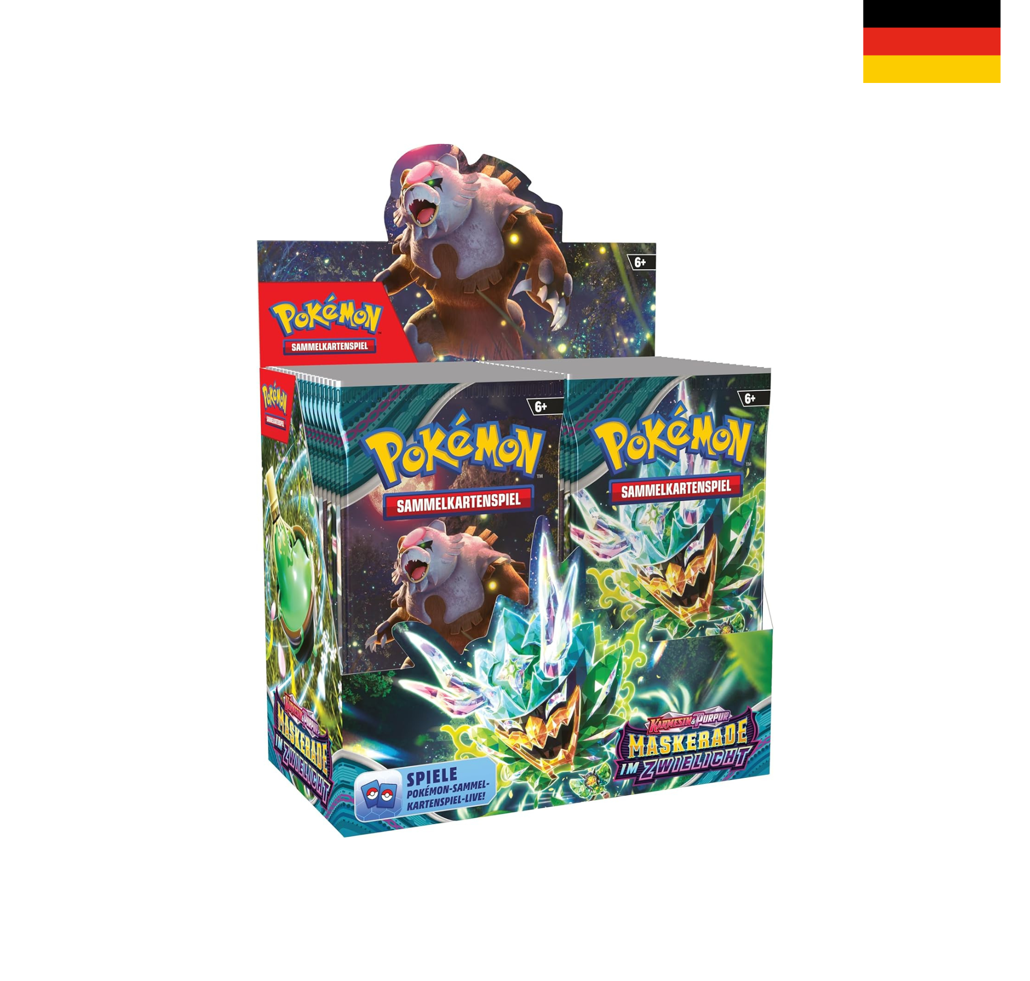 Pokémon SV06 Scarlet & Violet Maskerade im Zwielicht Booster Display - DE 