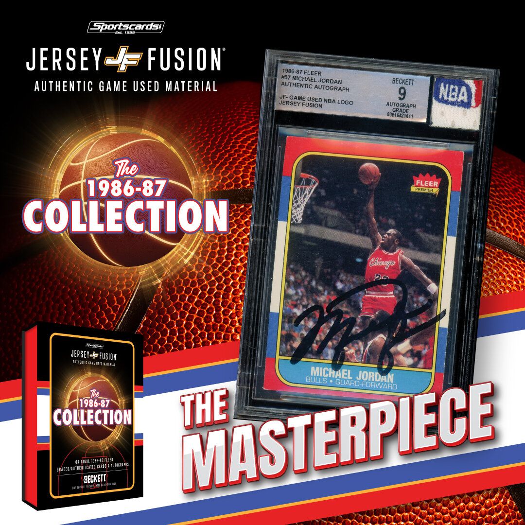 Jersey Fusion 1986-87 Fleer NBA Collection Box - EN