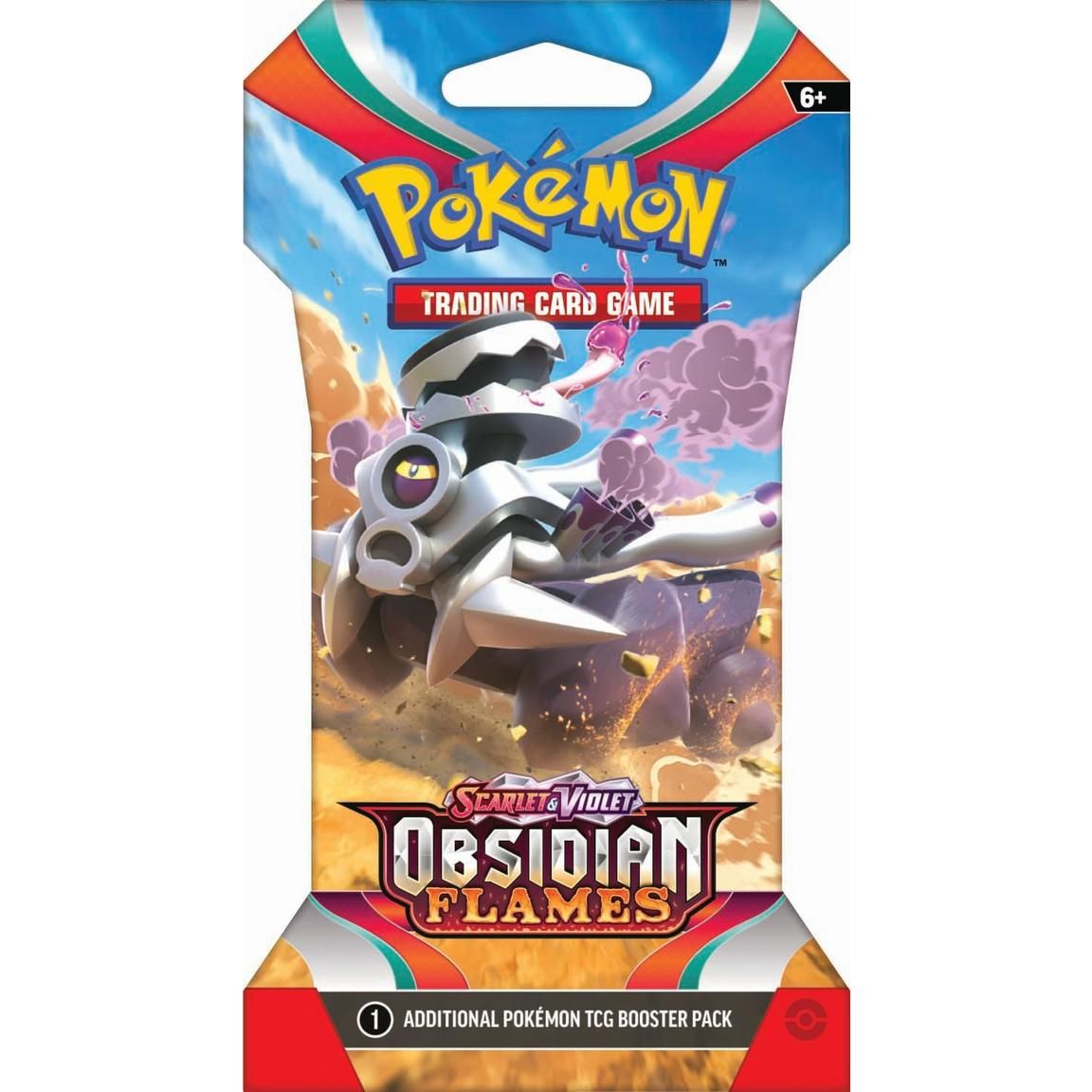 Pokémon Obsidian Flames Sleeved Booster - EN