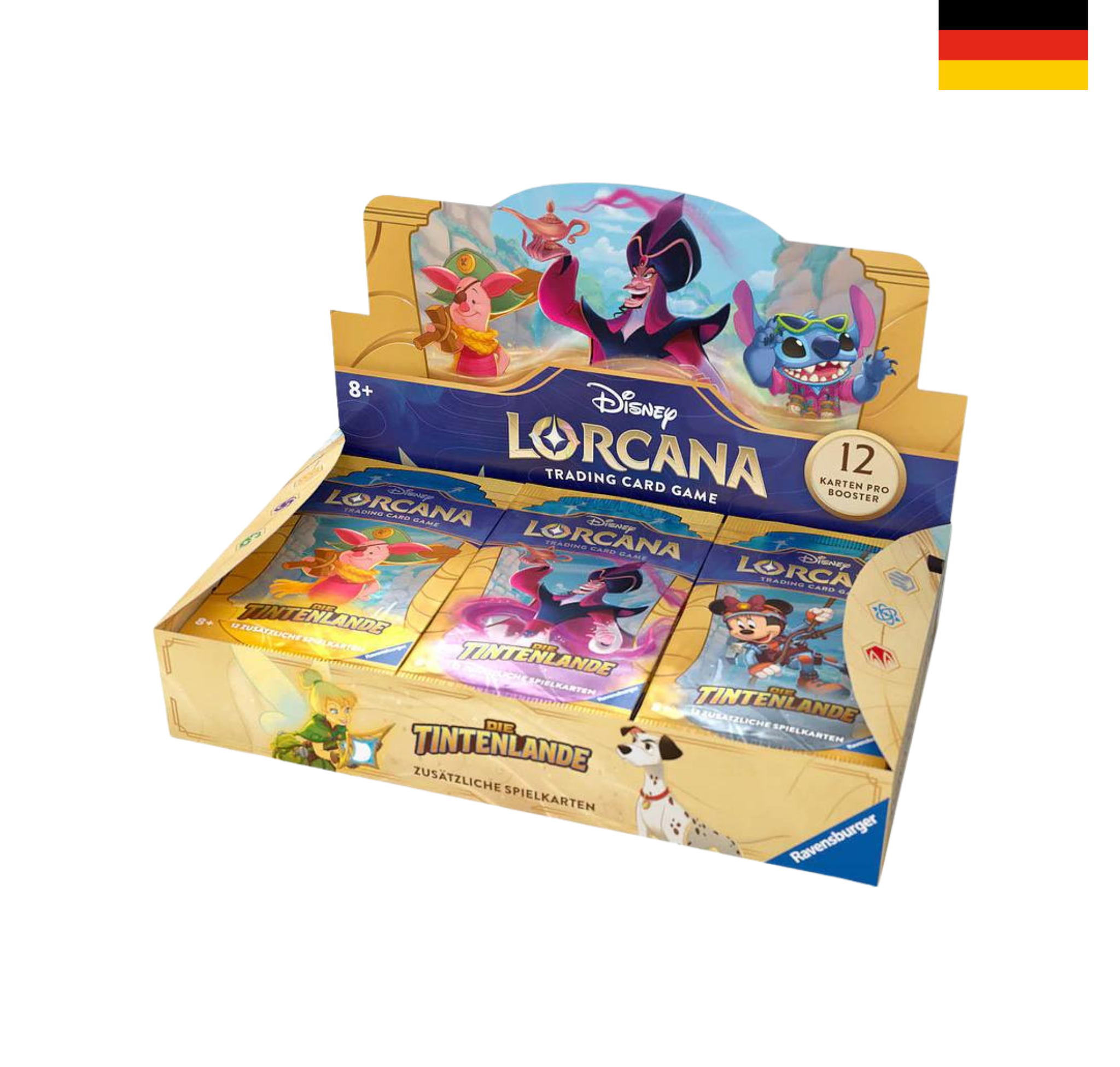 Disney Lorcana - Die Tintenlande Booster Display (24 Booster) - DE 