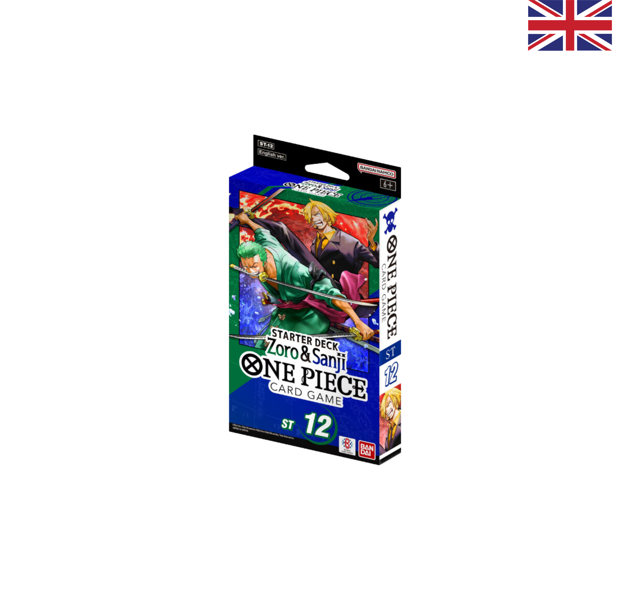 One Piece Card Game Zoro and Sanji Starter Deck ST-12 - EN 