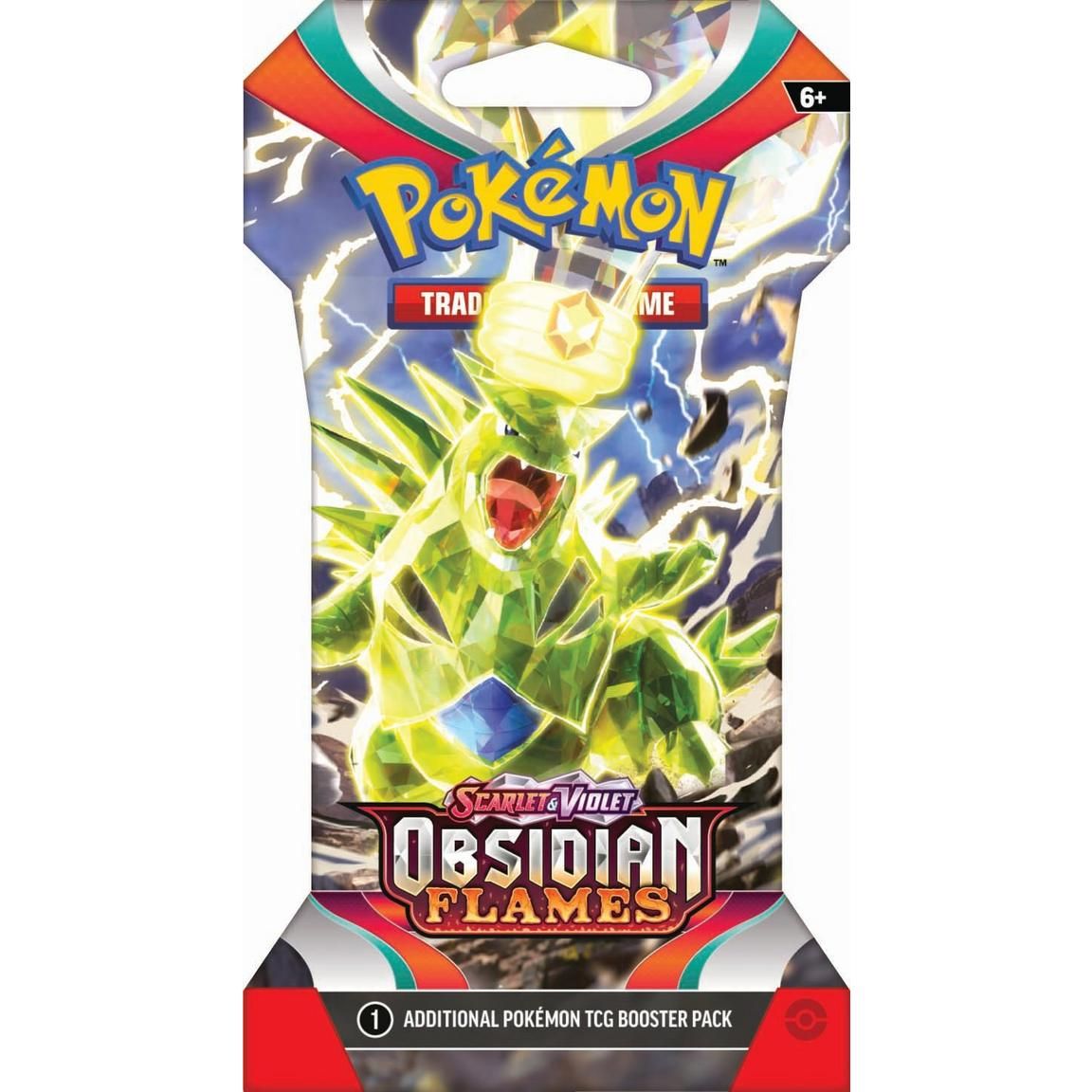 Pokémon Obsidian Flames Sleeved Booster - EN