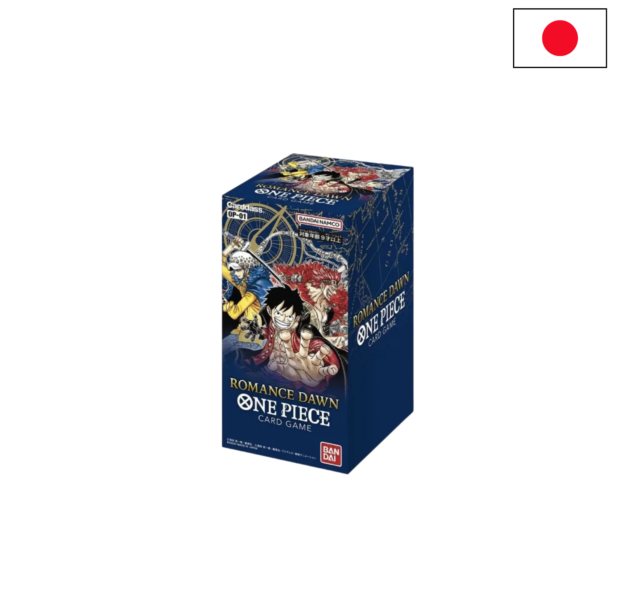 One Piece Card Game - Romance Dawn OP-01 Booster Box - JP