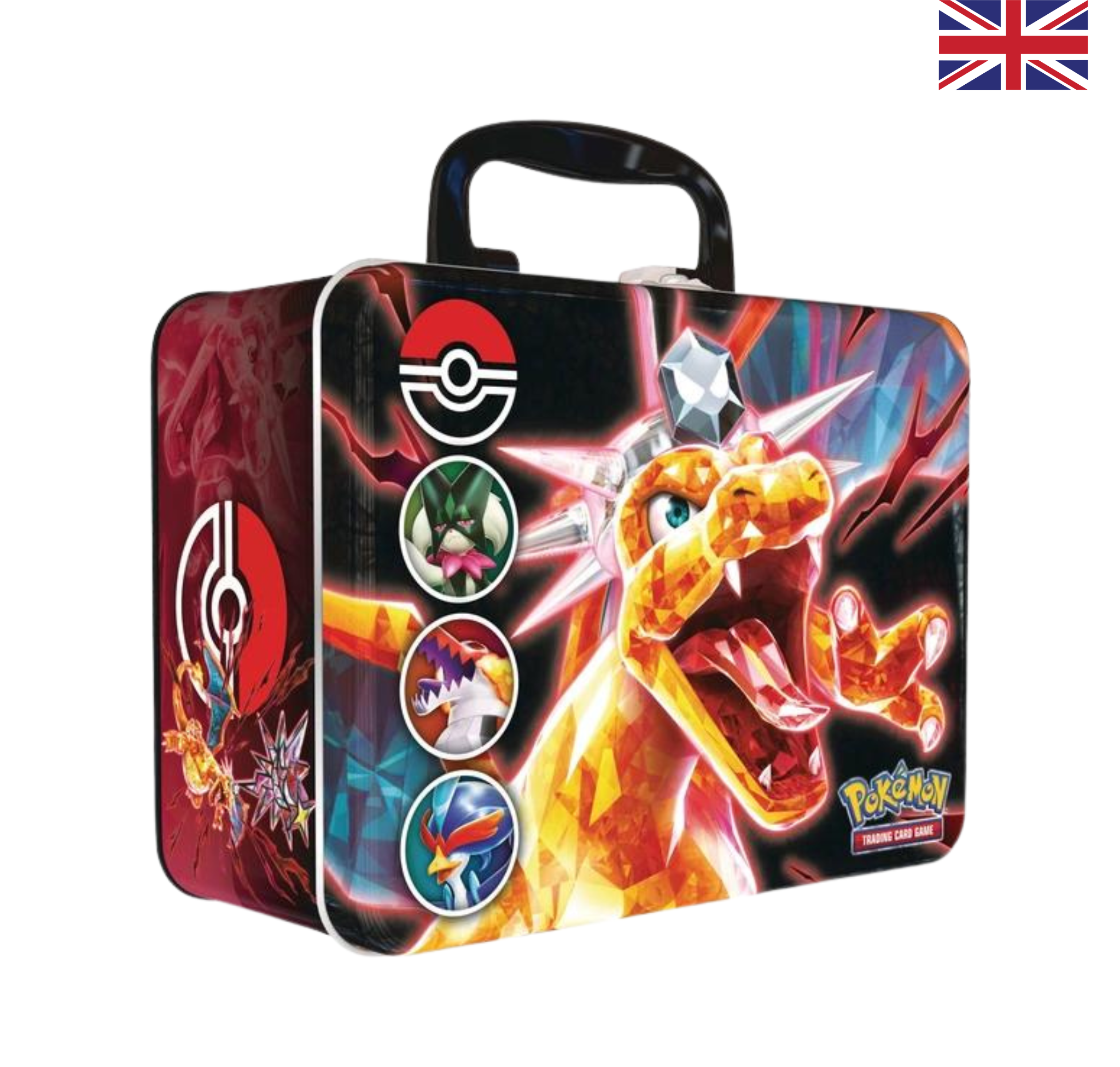 Pokémon Scarlet & Violet Glurak Collector's Chest 2023 