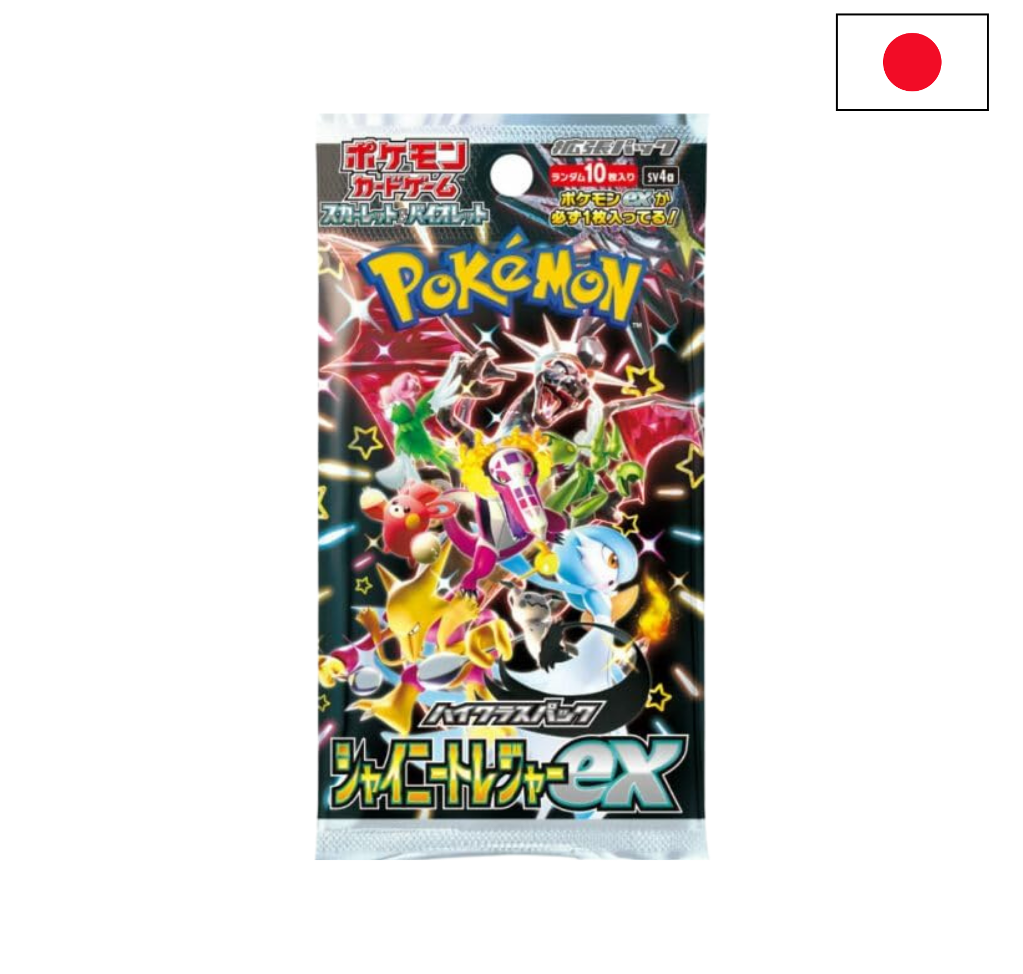 Pokémon - SV4a Shiny Treasure EX Display - JPN *BOXBREAK*