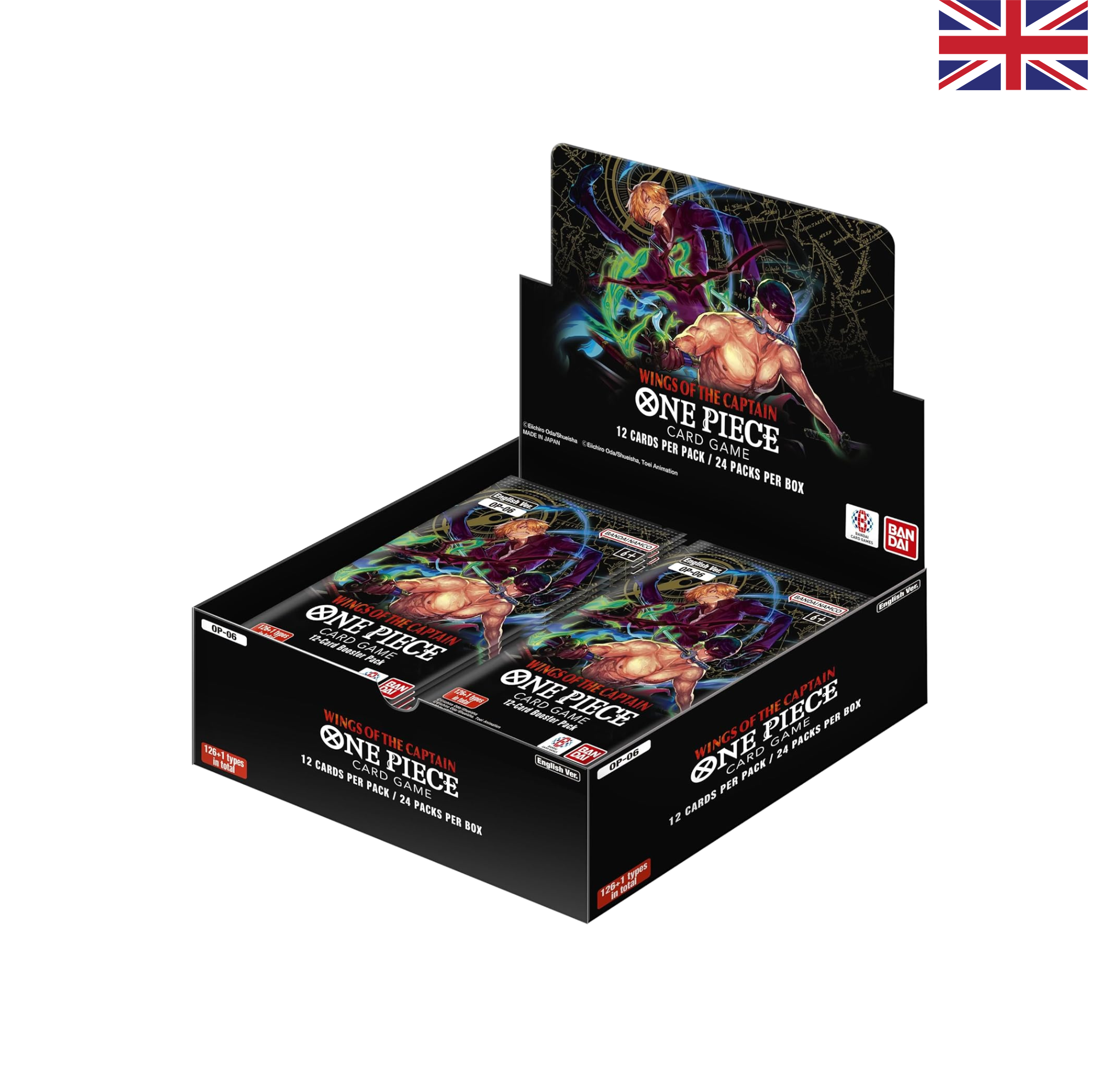 One Piece Card Game - Wings of the Captain OP-06 Booster Box - EN 