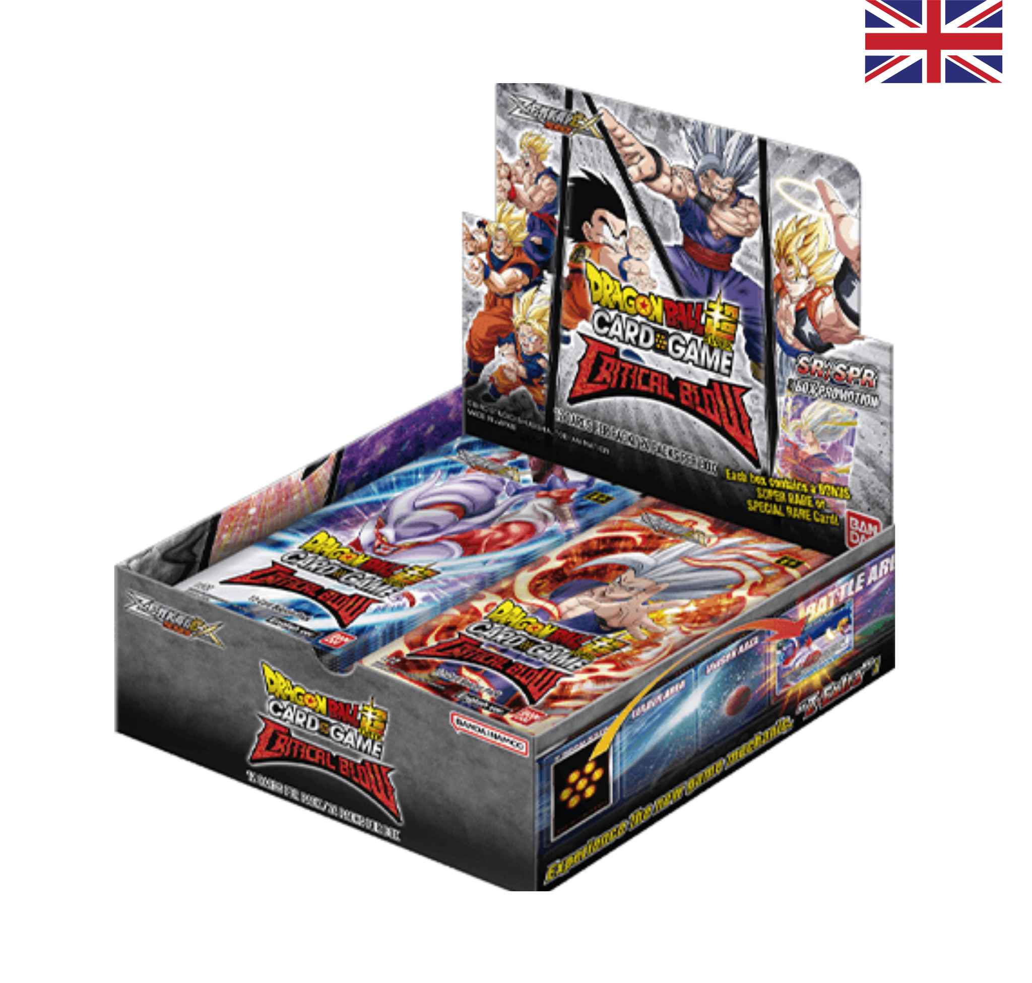 Dragon Ball Super Card Game - Critical Blow B22 - Booster Box Display - EN