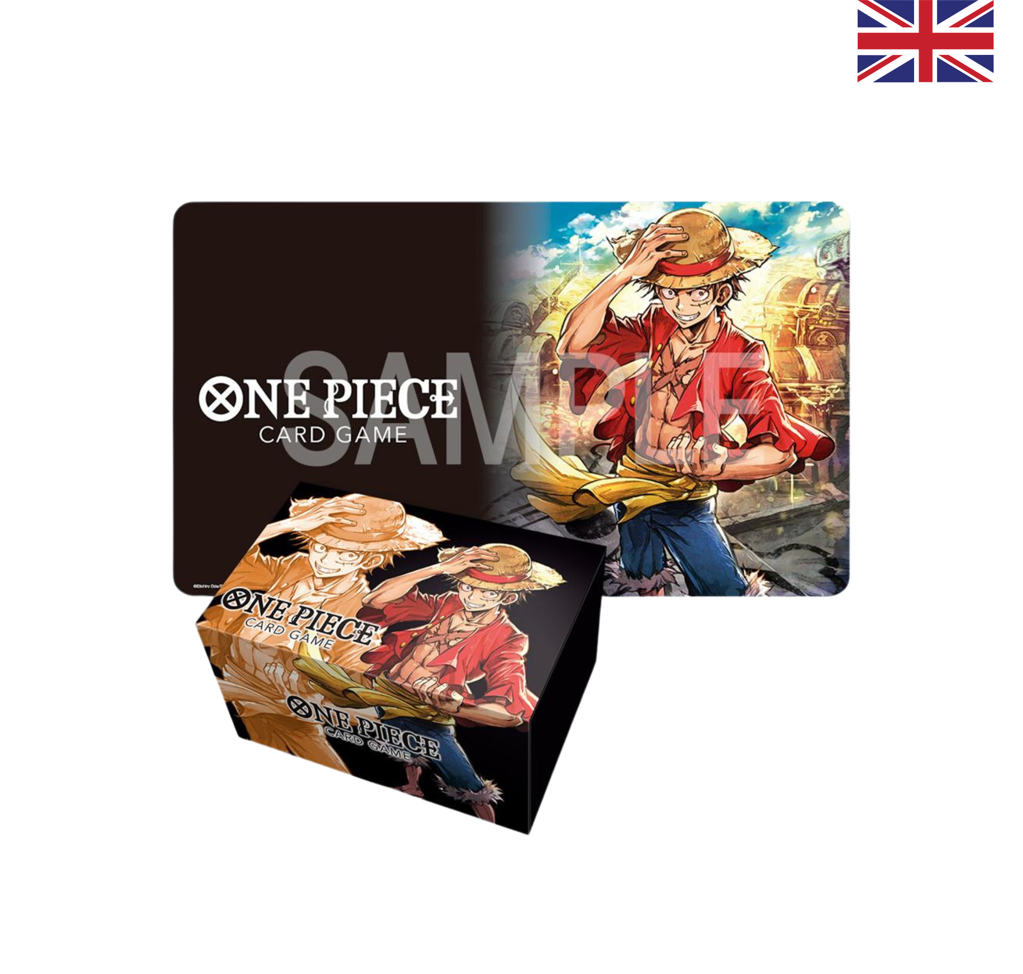 One Piece Card Game - Monkey.D.Luffy Playmat & Storage Box Set