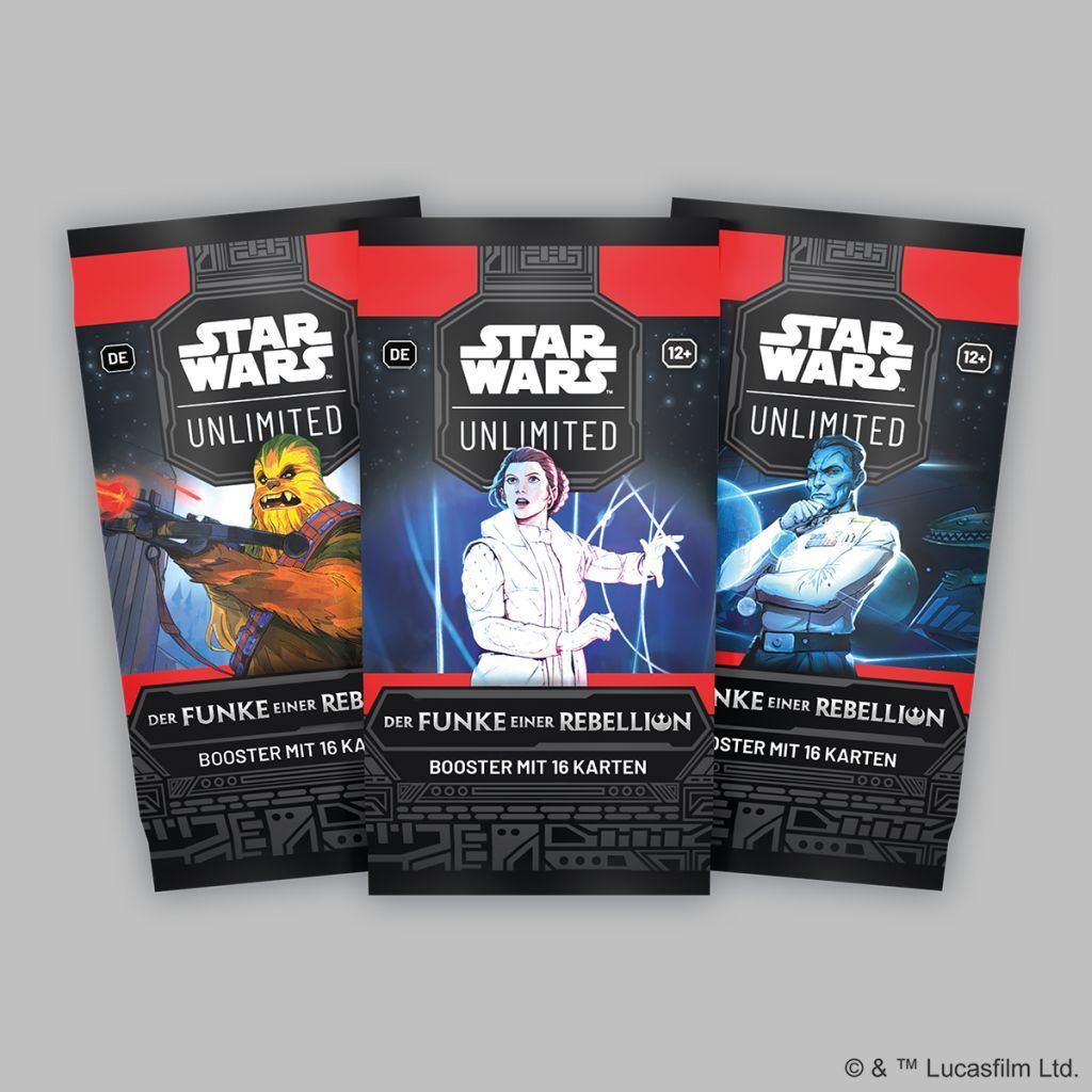 Star Wars: Unlimited - Der Funke einer Rebellion Booster Display - DE 