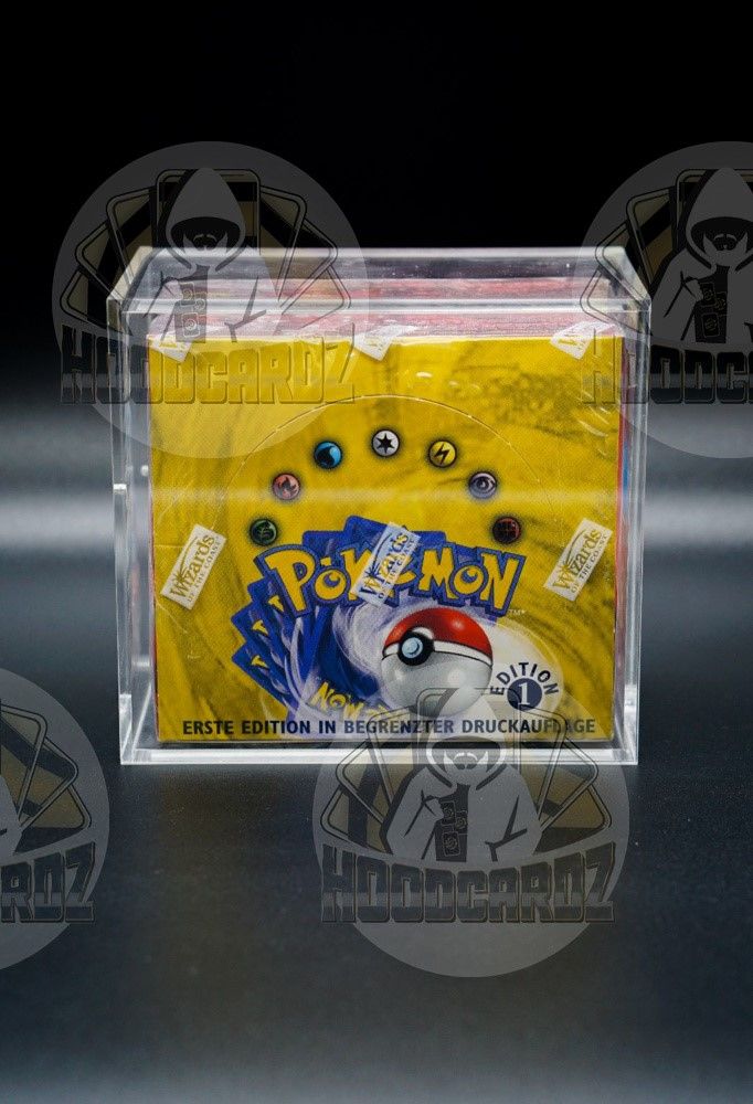 Pokémon Base Set 1. Edition Booster Display Deutsch