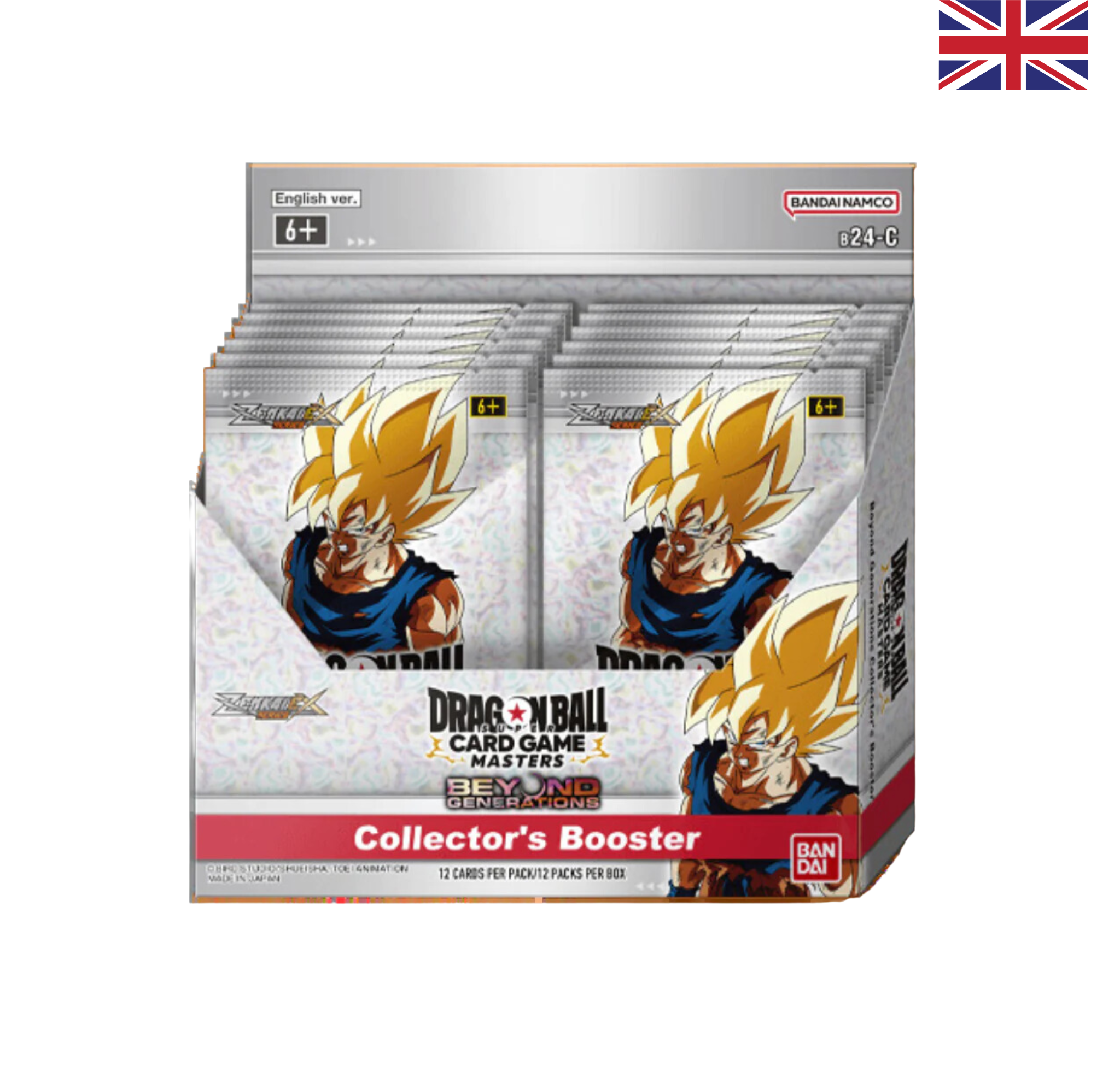 Dragon Ball Super CG Masters - Beyond Generation - B24-C - Zenkai Series EX Set 07 - COLLECTORS Display - EN