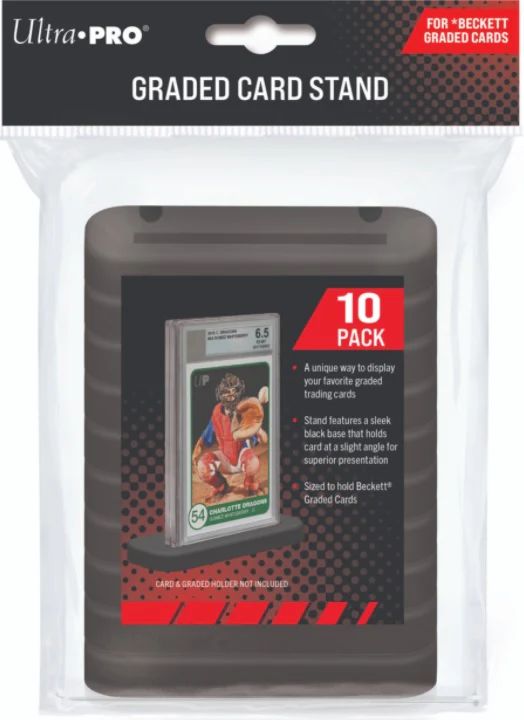 Ultra Pro Beckett Graded Card Stands Kartenständer Schwarz (10 Pack) 